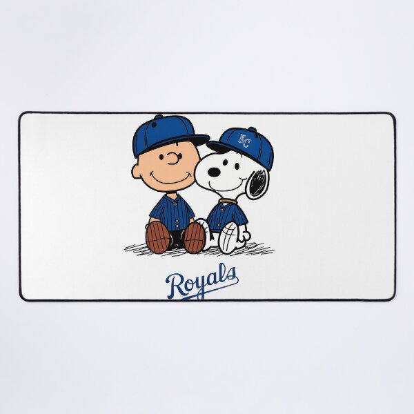 Item preview, Charlie Brown Snoopy Royals Baseball designed and sold by BoldHeartArt.