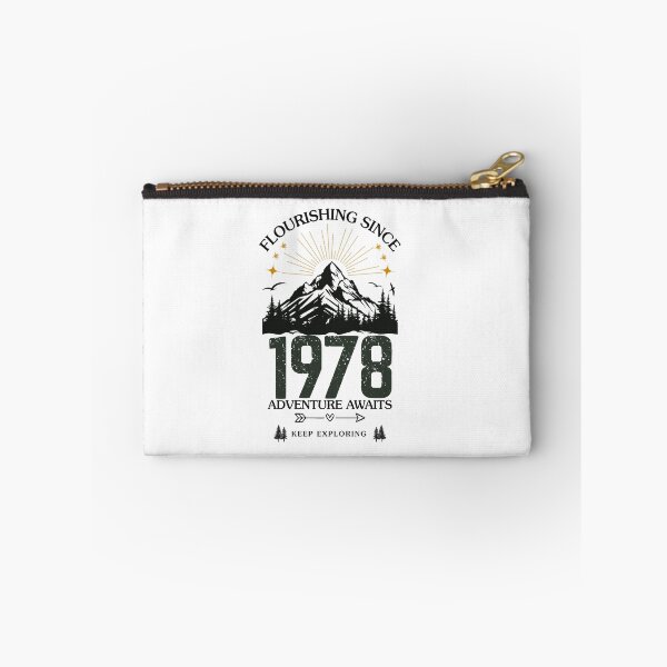 Item preview, 1978 Flourishing Since Mountain Adventure Birthday Design designed and sold by FlareCraftStudio.