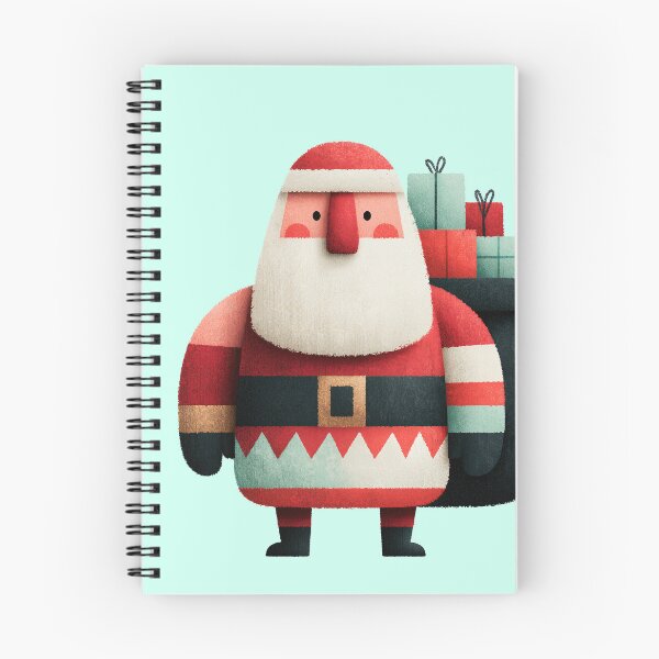Item preview, Cute Chubby Santa Claus With Gifts designed and sold by colorful-white.