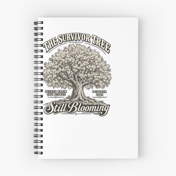 Item preview, The Survivor Tree Still Blooming Vintage Historical Tree Design designed and sold by PaulaRyan1.