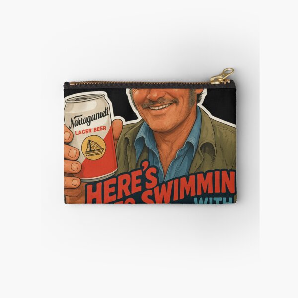 Item preview, Heres To Swimmin Quint Jaws Movie Quote designed and sold by Serenagrattan.