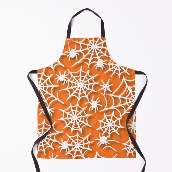 Item preview, Orange Halloween Pattern - COBWEB and SPIDER designed and sold by YOFANTZ!.
