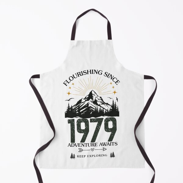 Item preview, 1979 Flourishing Since Mountain Adventure Birthday Design designed and sold by FlareCraftStudio.