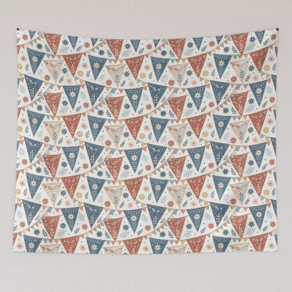 Item preview, Nordic Birthday Banners | Scandinavian Party Folk designed and sold by Shuga-Design.