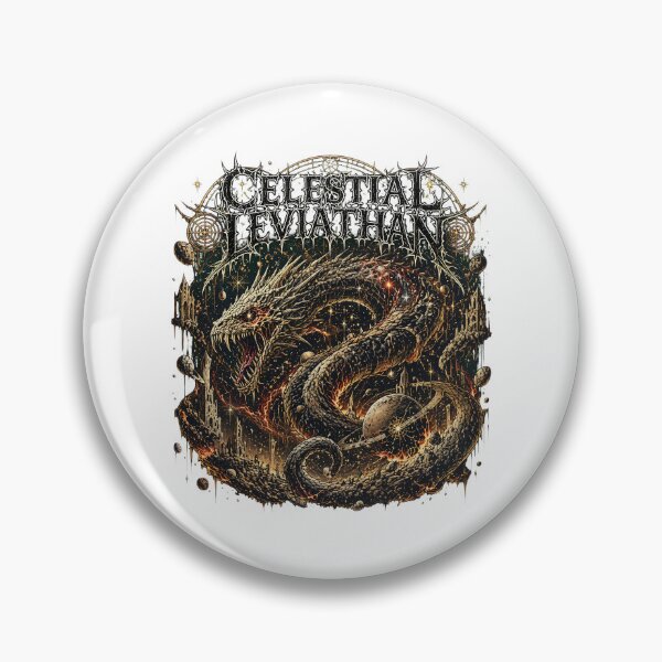 Item preview, Celestial Leviathan Cosmic Serpent Dark Fantasy Art designed and sold by DIEGOREGOPI.