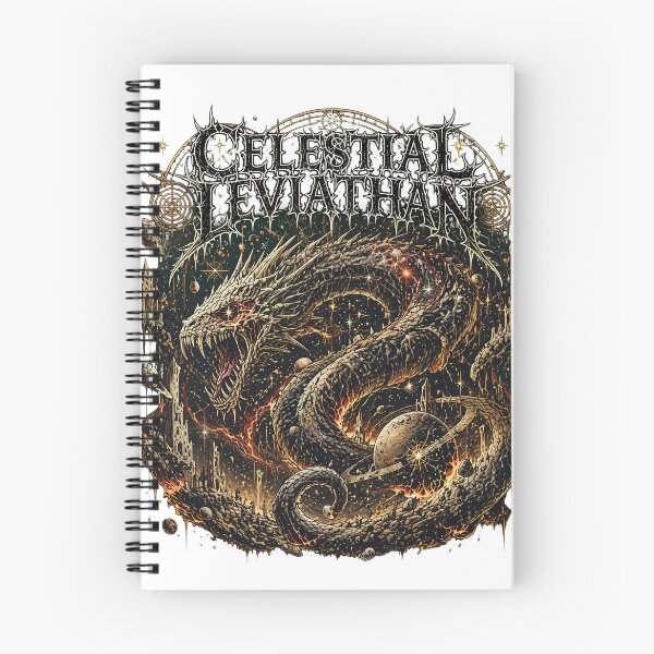 Item preview, Celestial Leviathan Cosmic Serpent Dark Fantasy Art designed and sold by DIEGOREGOPI.