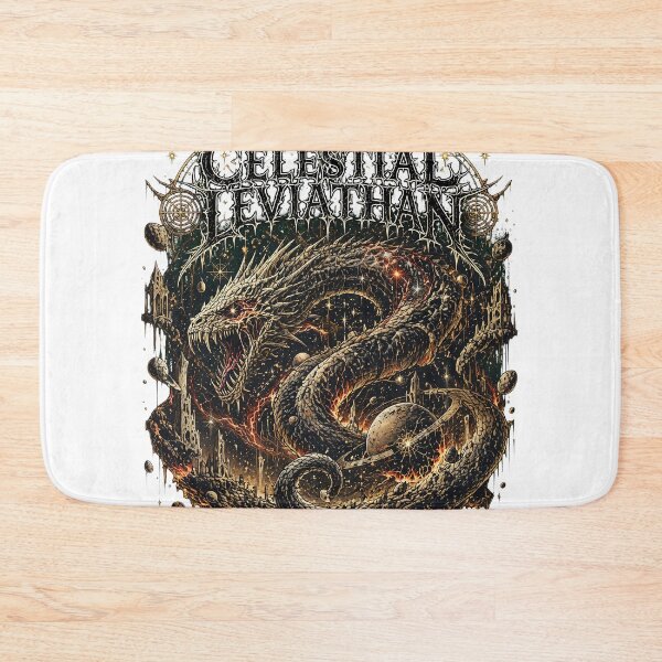 Item preview, Celestial Leviathan Cosmic Serpent Dark Fantasy Art designed and sold by DIEGOREGOPI.