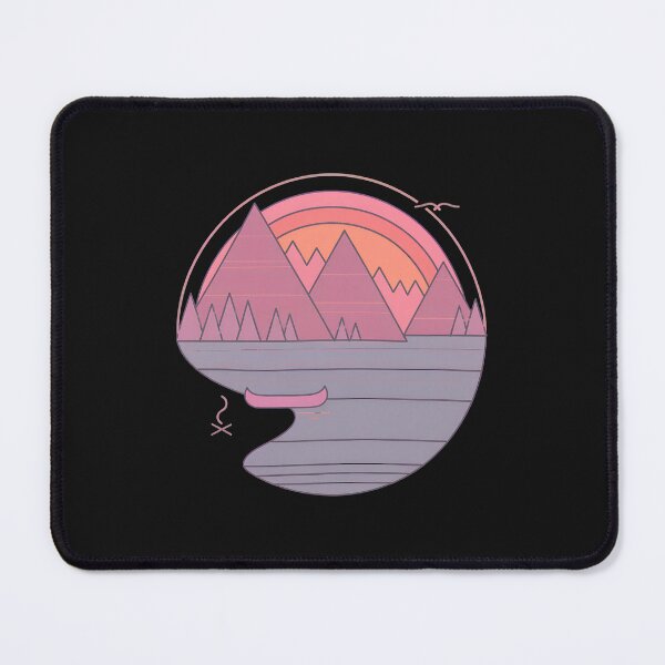 Item preview, Serene Mountain Canoe Sunset  designed and sold by Duaneraker.
