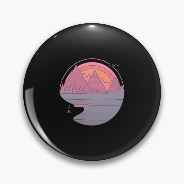 Item preview, Serene Mountain Canoe Sunset  designed and sold by Duaneraker.
