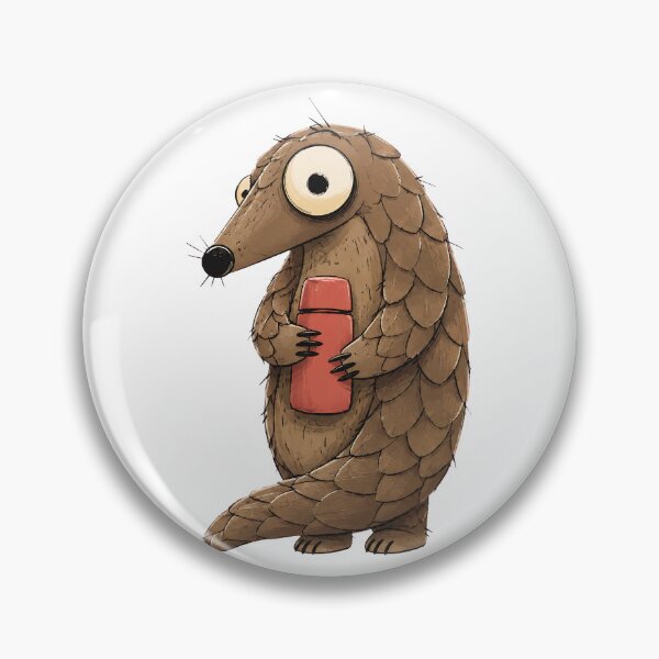 Item preview, Pocket Thermos Pangolin designed and sold by The-Art-of-D.