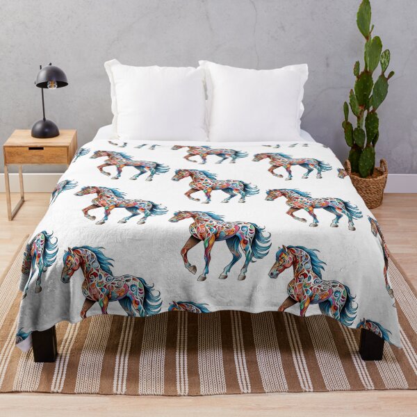 Item preview, Multi Colored Prancing Horse designed and sold by rykerres.