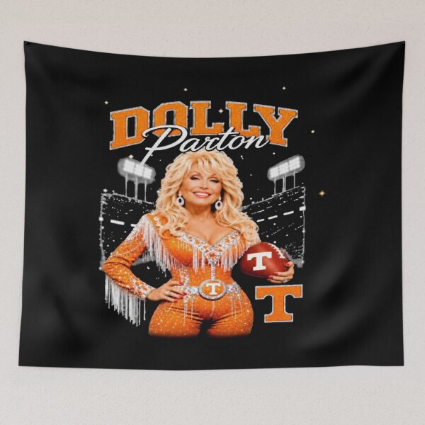 Item preview, dolly-parton-tennessee-football designed and sold by DojaminMartinez.