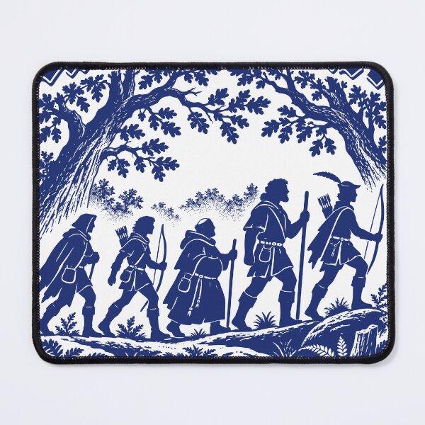 Item preview, Sherwood Forest Hiking Club Vintage Woodland Art designed and sold by 89shirts.