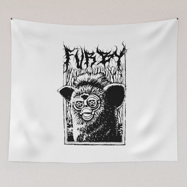 Item preview, FURBY Black Metal Occult Parody  designed and sold by DIEGOREGOPI.