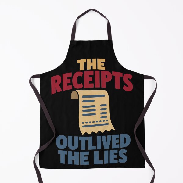 Item preview, The Receipts Outlived the Lies Truth and Accountability Quote designed and sold by TeeTimeTreasure.