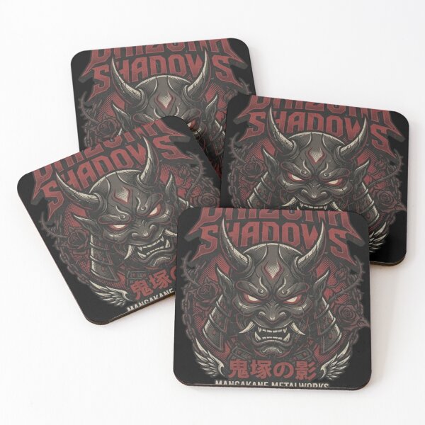Item preview, Dark Onizuka Oni – Japanese Cyberpunk & Heavy Metal Graphic Art designed and sold by Bekado.