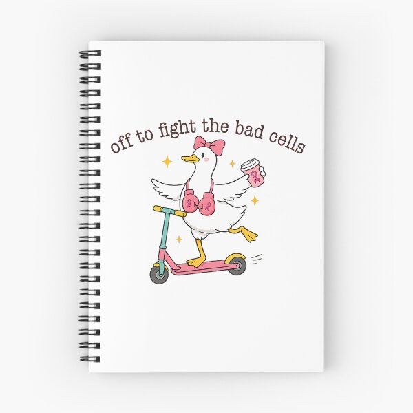 Item preview, Off to Fight The Bad Cells Pink Ribbon Goose Breast Cancer designed and sold by DeJuasLincoln.