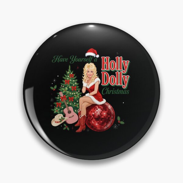 Item preview, Have Yourself a Holly Dolly Christmas Country Music Star designed and sold by DojaminMartinez.