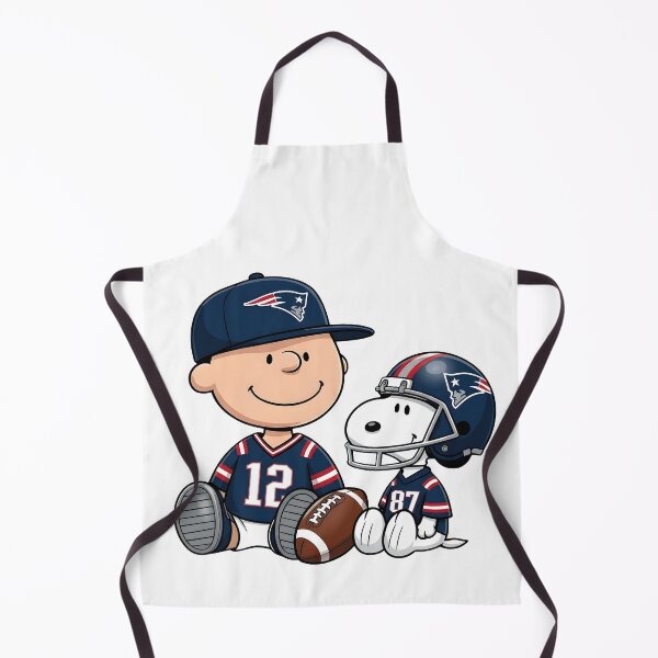 Item preview, Snoopy And Charlie Brown New England Patriots Football Fan designed and sold by DamianRoy88.