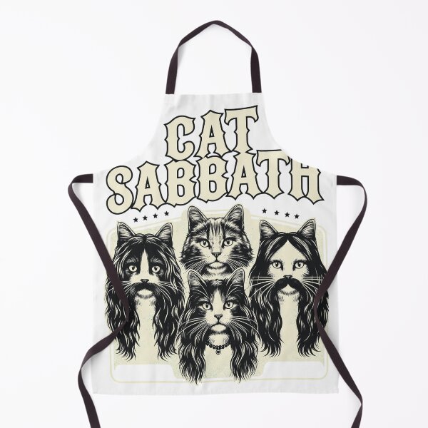 Item preview, Cat Sabbath Band Parody Feline Rock  designed and sold by DIEGOREGOPI.