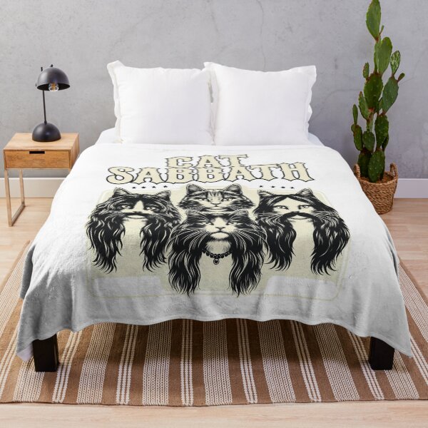 Item preview, Cat Sabbath Band Parody Feline Rock  designed and sold by DIEGOREGOPI.