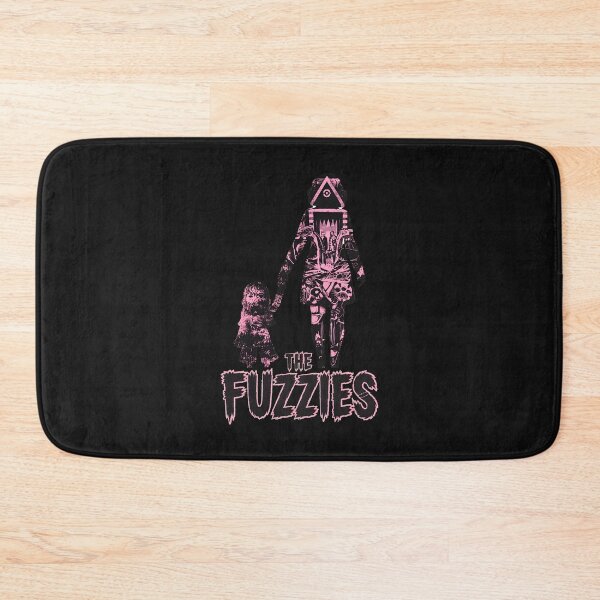Item preview, Fuzzy Friends Dark Art Silhouette Pink  designed and sold by Duaneraker.