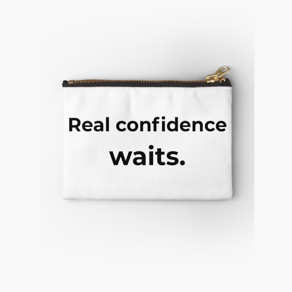 Item preview, Real confidence waits. designed and sold by MPSTUDIOPL.
