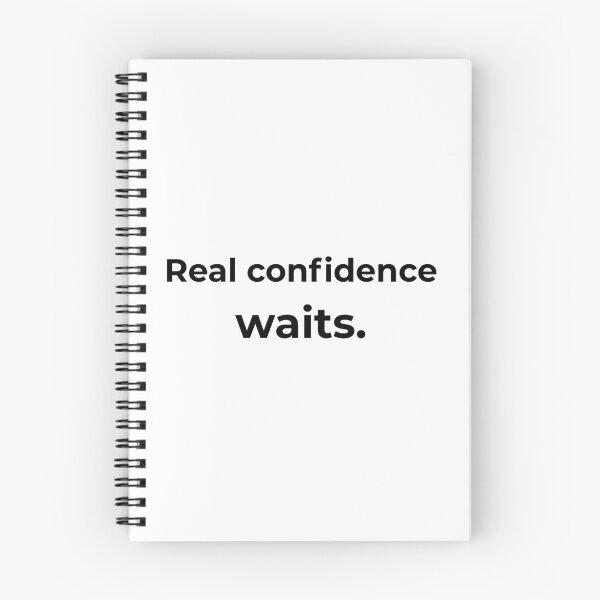 Item preview, Real confidence waits. designed and sold by MPSTUDIOPL.