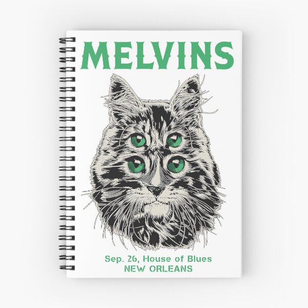 Item preview, Melvins Four Eye Cat Concert Art designed and sold by DIEGOREGOPI.