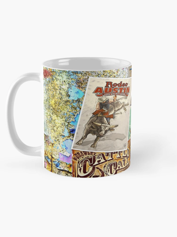 Thumbnail 5 of 6, Coffee Mug, RODEO USA, RODEO, RODEO RIDERS, ROUGH STOCK RIDERS designed and sold by Barbara Jean Photo Art And Design.