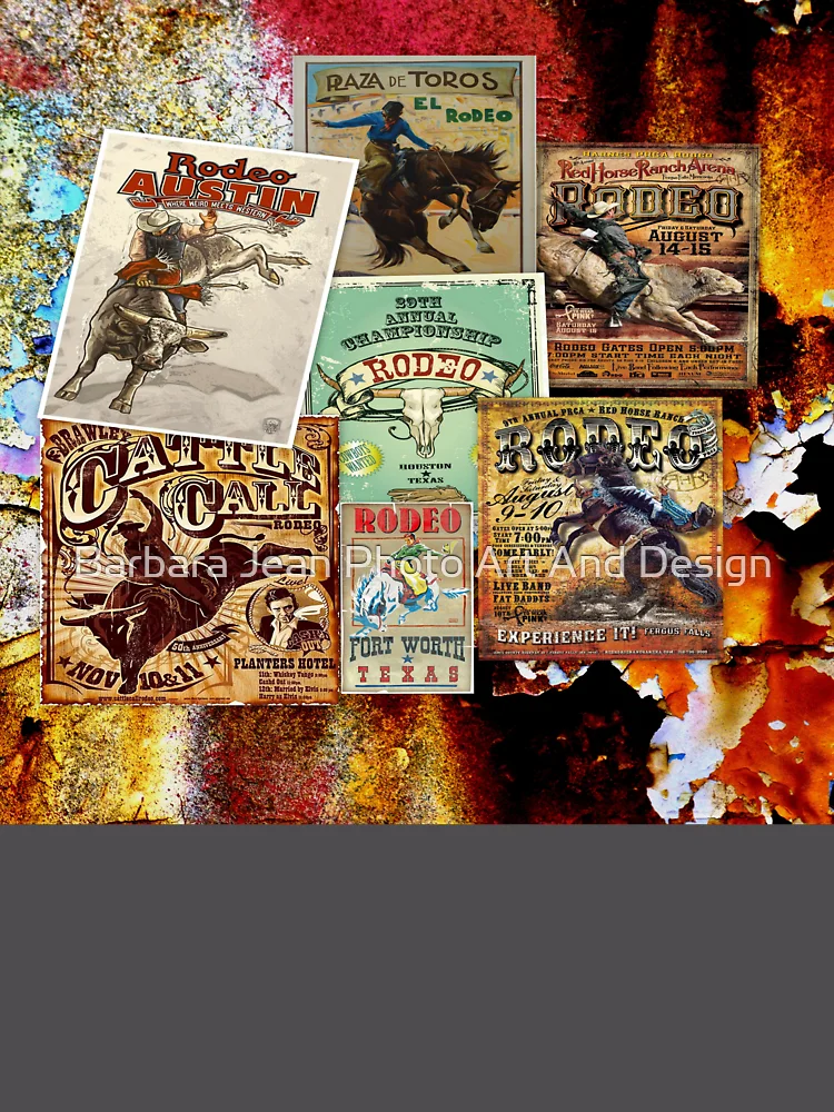 Thumbnail 6 of 6, Premium Oversized Sweatshirt,  RODEO USA, RODEO, RODEO RIDERS, ROUGH STOCK RIDERS designed and sold by Barbara Jean Photo Art And Design.