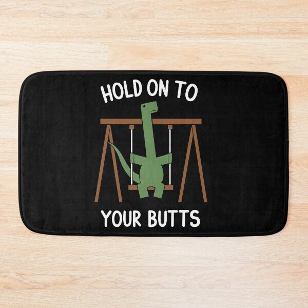 Item preview, Hold on to Your Butts Dinosaur Swing jurassic designed and sold by KatieThomShop.