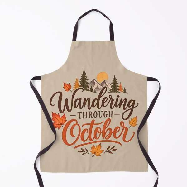 Item preview, Wandering Through October – Cozy Autumn Mountain Adventure designed and sold by blankTeeShirt.