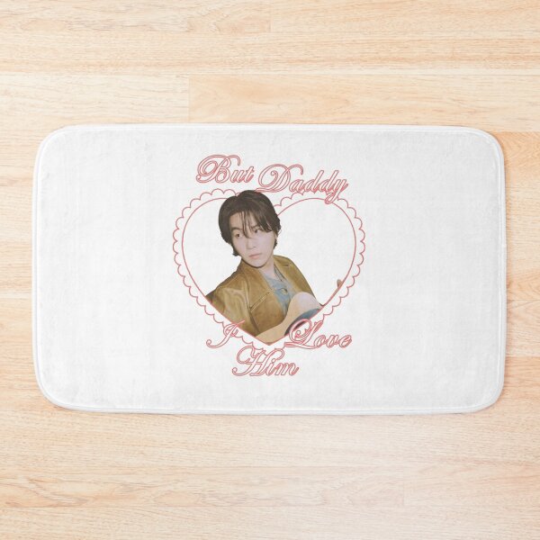 Item preview, BTS Suga Yoongi "But Daddy I Love Him" Pink Heart Aesthetic designed and sold by Mooncreates7.