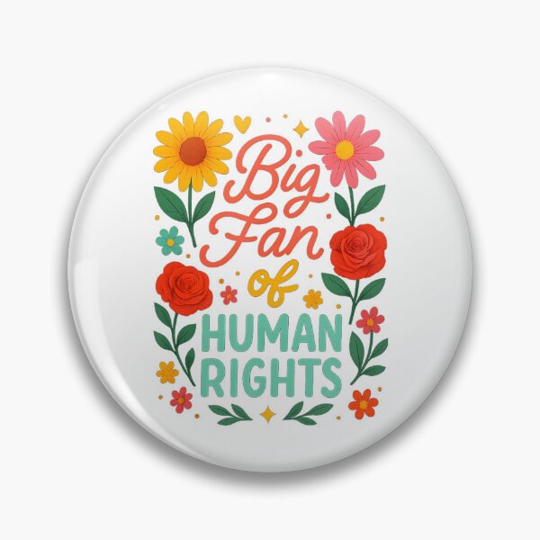 Item preview, Big Fan of Human Rights Equality Peace & Kindness Statement designed and sold by ChrisyBonanno.