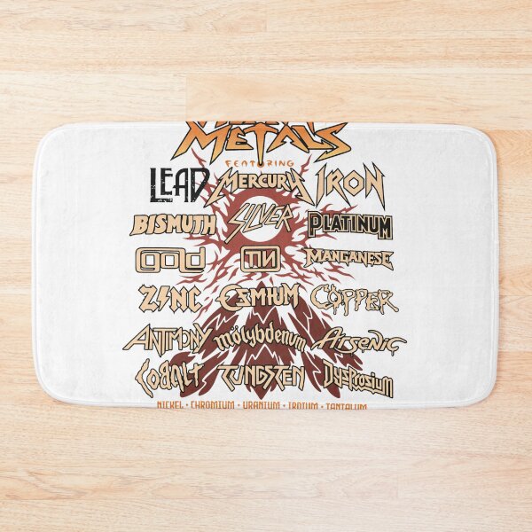 Item preview, Heavy Metals Band Roster Elemental  designed and sold by DIEGOREGOPI.