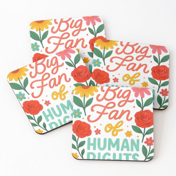 Item preview, Big Fan of Human Rights Equality Peace & Kindness Statement designed and sold by ChrisyBonanno.