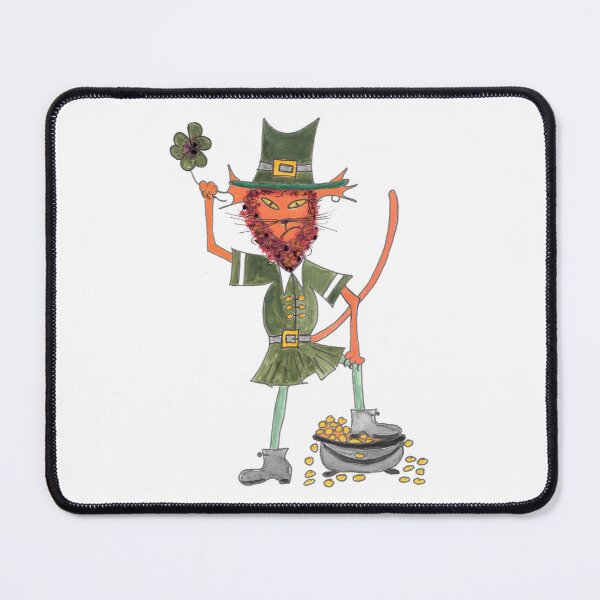 Item preview, Alien Leprechaun Cat, Alien Leprechaun Katze designed and sold by Anke‘s Bazaar.