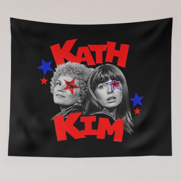 Item preview, Kath Kim Stars Jane And Gina Retro Tv Show designed and sold by AubreeWu.