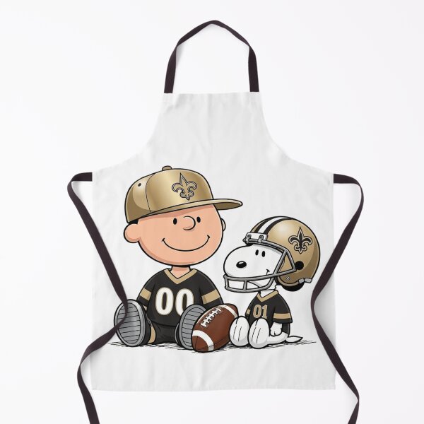 Item preview, Snoopy And Charlie Brown New Orleans Saints Football Fan designed and sold by DamianRoy88.