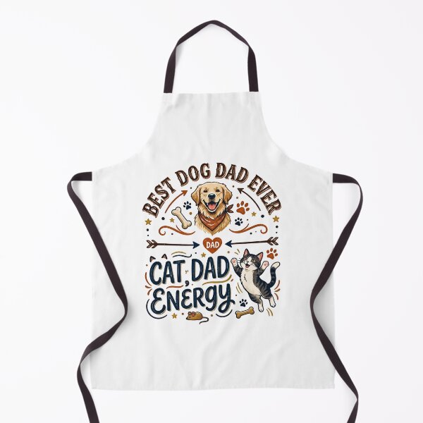 Item preview, Best Dog Dad Ever Cat Dad Energy Funny Pet Owner Gift designed and sold by GiaoCalonas.