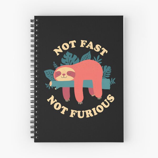 Item preview, Sloth Not Fast Not Furious Relaxed Tropical Leaves designed and sold by Duaneraker.