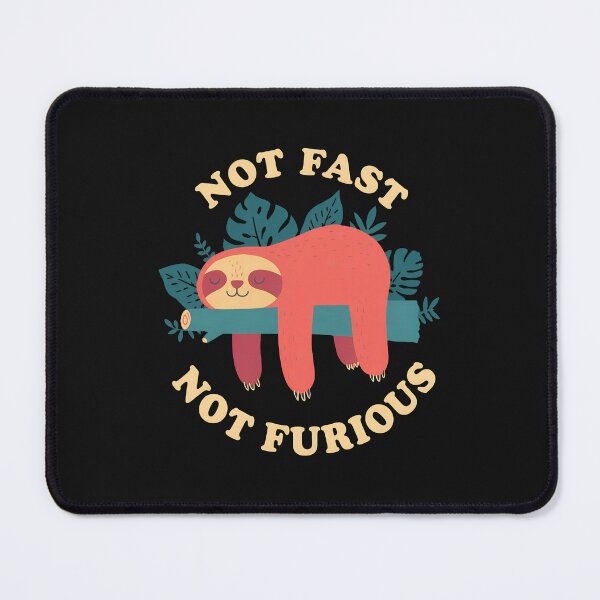 Item preview, Sloth Not Fast Not Furious Relaxed Tropical Leaves designed and sold by Duaneraker.