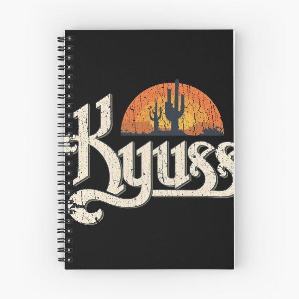 Item preview, Kyuss Desert Sun Distressed Script  designed and sold by DIEGOREGOPI.