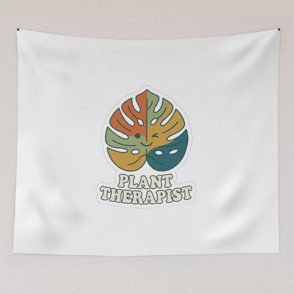 Item preview, Plant Therapist Funny Retro Monstera Leaf Cute Plant Mom designed and sold by KreatoLab.
