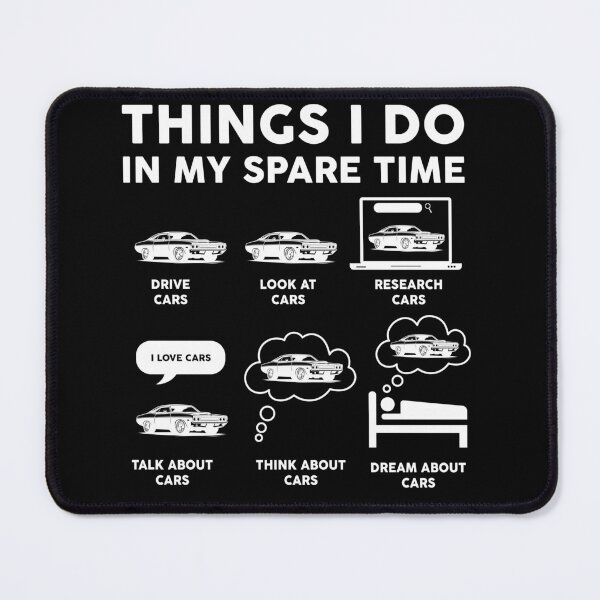 Item preview, Things I Do in My Spare Time Funny Car Guy Car Enthusiast designed and sold by LounisArt.