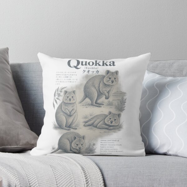 Item preview, Quokka Zoology Vintage Naturalist Field Guide Illustration Art designed and sold by Yellowriversss.