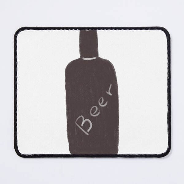 Item preview, Simple Hand Drawn Beer Bottle Doodle designed and sold by raun.draw.