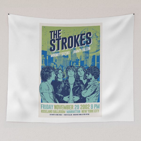 Item preview, Tour Concert Band Strokes Poster designed and sold by seLaleeeNamha.
