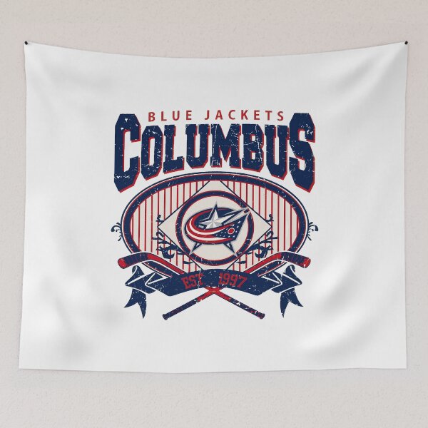 Item preview, Columbus Vintage Hockey EST 1997 Fan designed and sold by Aniella1990.